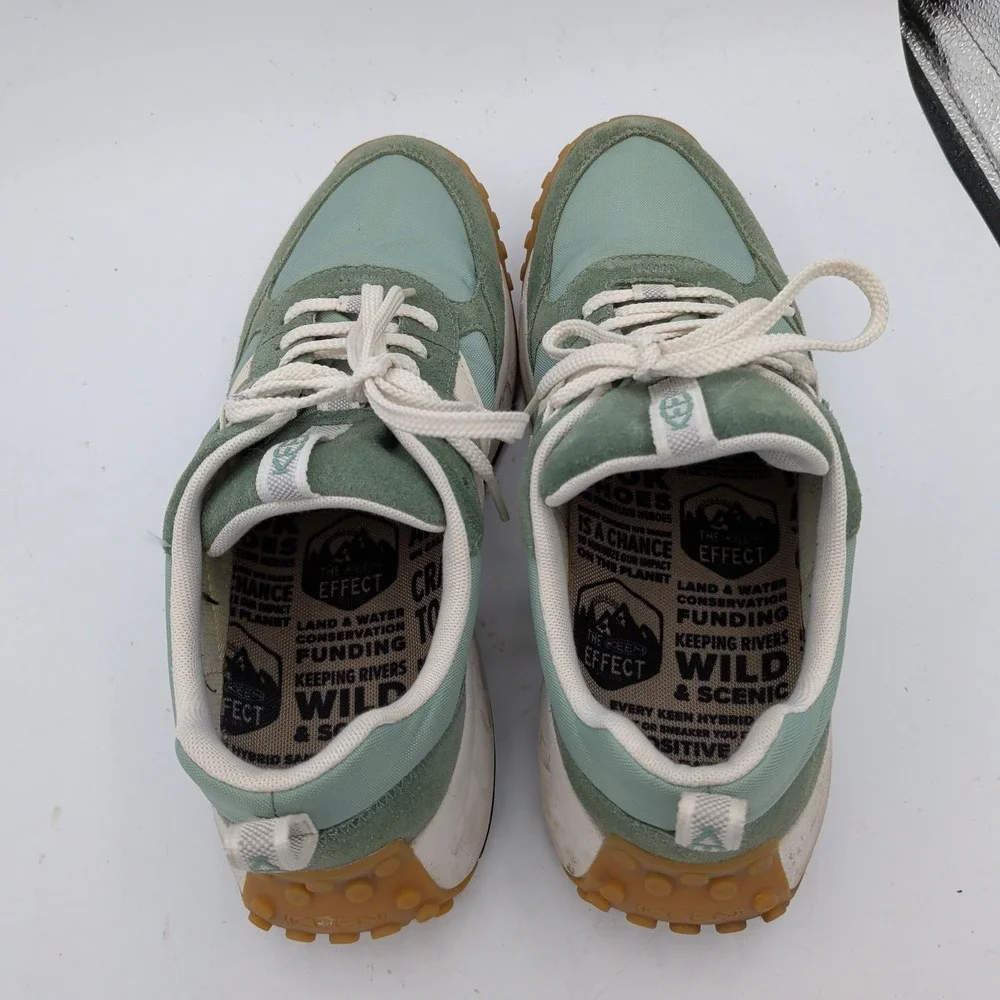 KEEN KS86 Womens Sneakers Dark Forest Star White 1029594 Size 10